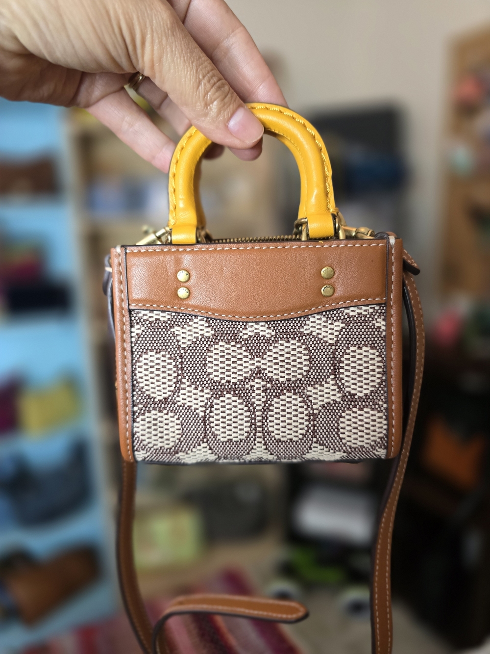 Coach ROGUE 12 In Textile JACQUARD - Picture 2 of 5